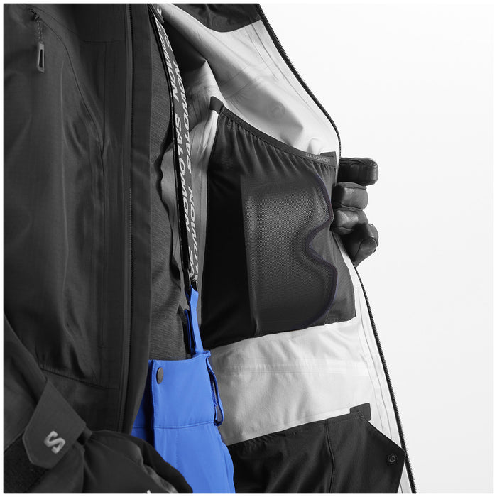 Salomon Sonic 3L Jacket - Men's Deep Black