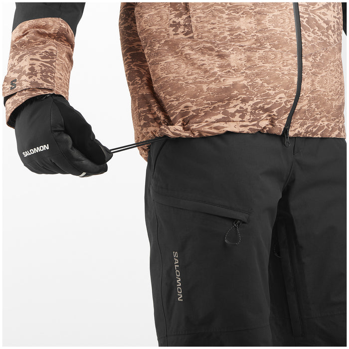 Salomon Transfer Puff Jacket - Men's AO/Deep Black