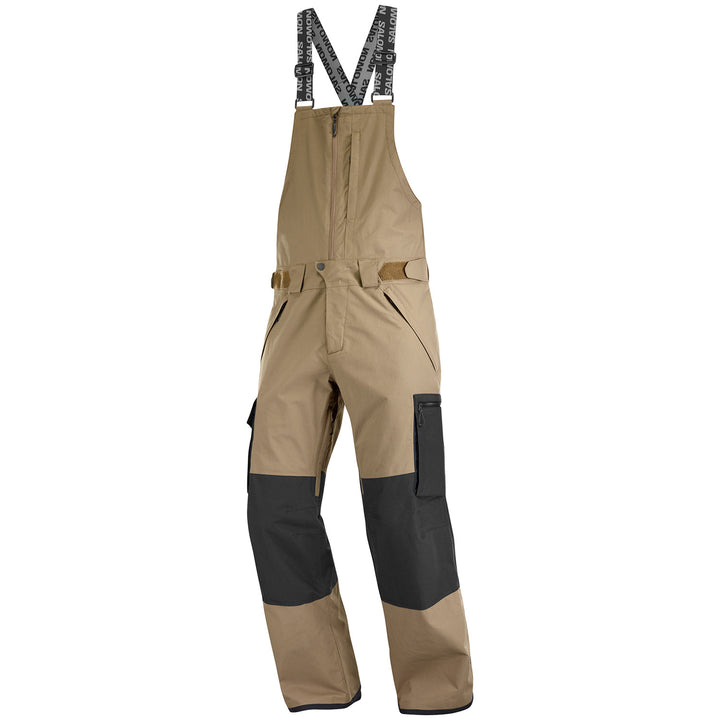 Salomon Transfer Bibs - Men's Shitake/Deep Black