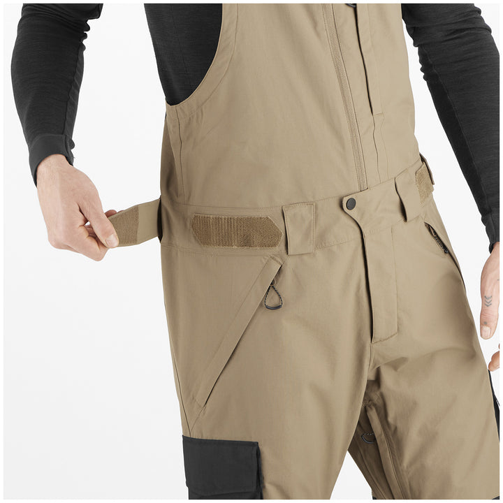 Salomon Transfer Bibs - Men's Shitake/Deep Black