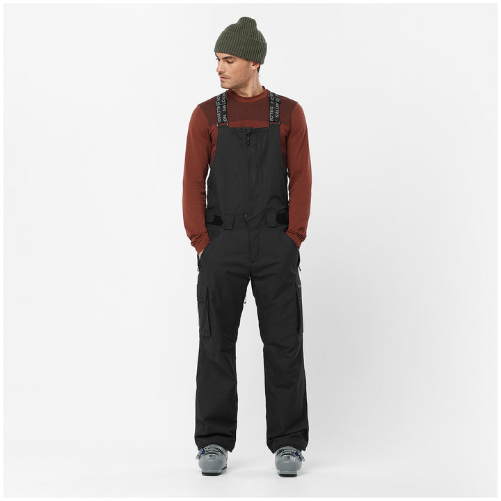 Salomon Transfer Bibs - Men's Deep Black