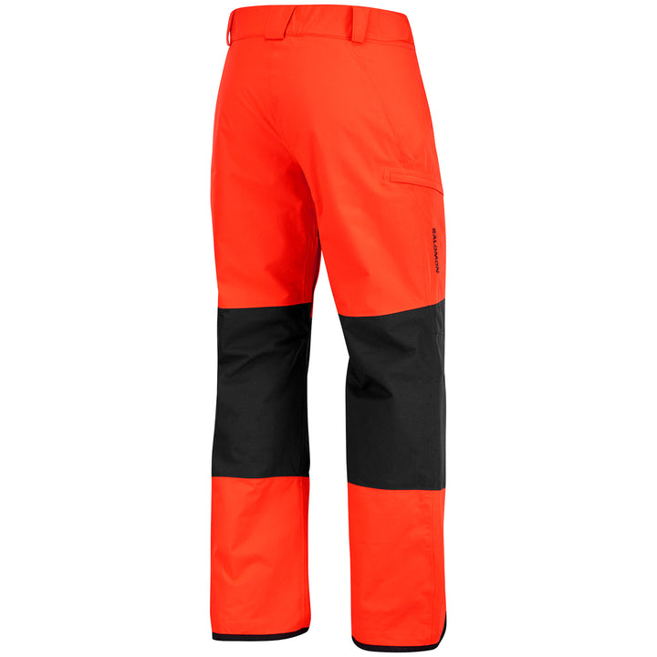 Salomon Transfer Puff Pants - Men's Cherry Tomato/Deep Black