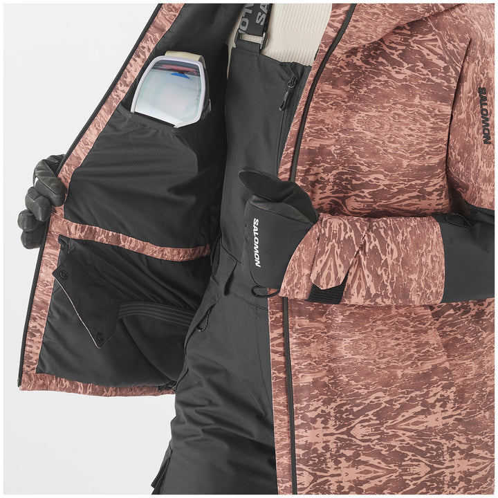 Salomon Bashley Puff Jacket - Women's AO/Deep Black
