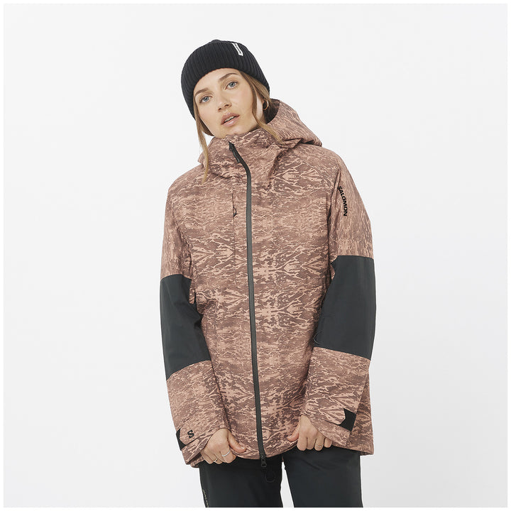 Salomon Bashley Puff Jacket - Women's AO/Deep Black