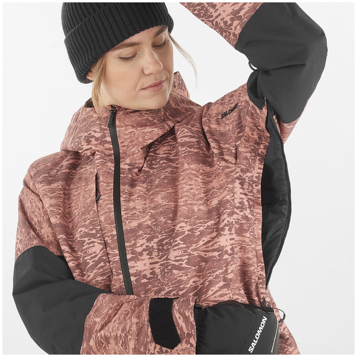 Salomon Bashley Puff Jacket - Women's AO/Deep Black
