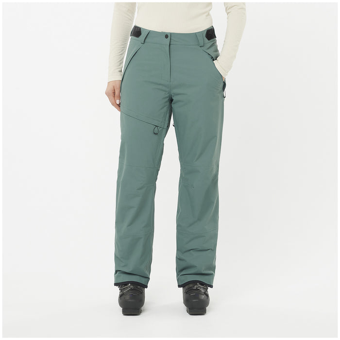 Salomon Bashley Puff Pants - Women's North Atlantic