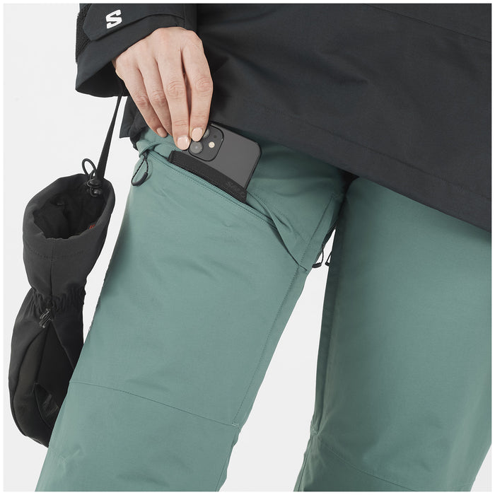 Salomon Bashley Puff Pants - Women's North Atlantic