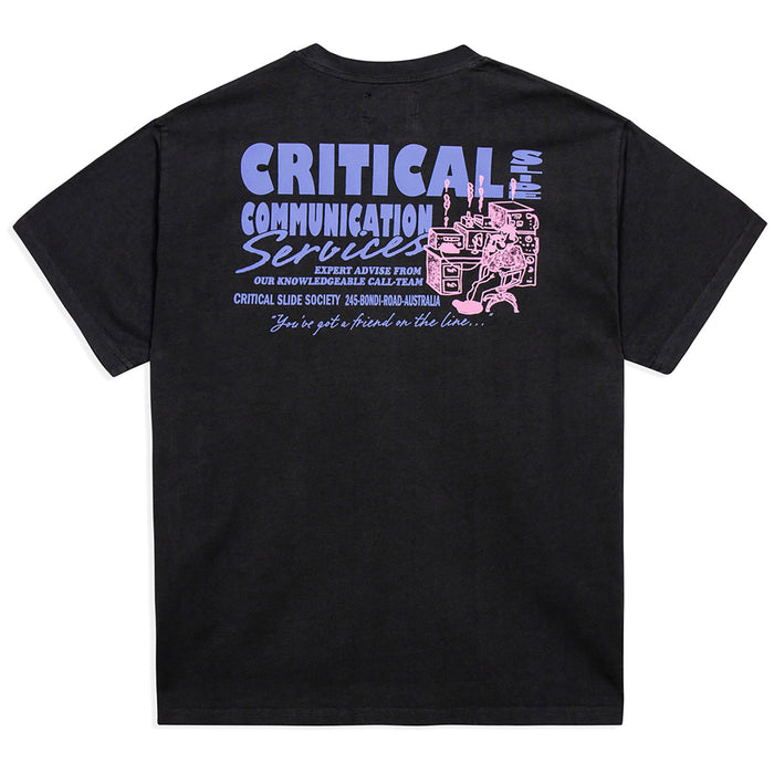 The Critical Slide Society Service T-Shirt - Men's Vintage Black