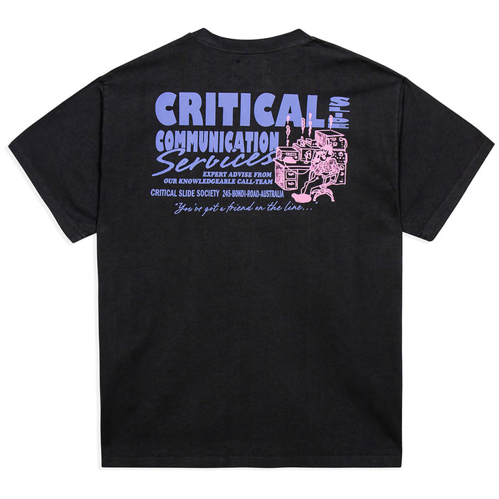 The Critical Slide Society Service T-Shirt - Men's Vintage Black