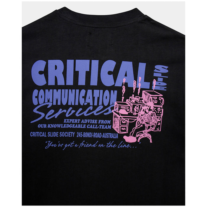The Critical Slide Society Service T-Shirt - Men's Vintage Black