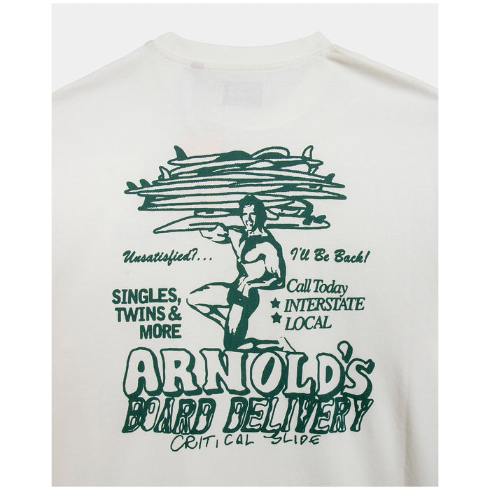 The Critical Slide Society Arnold T-Shirt - Men's Vintage White