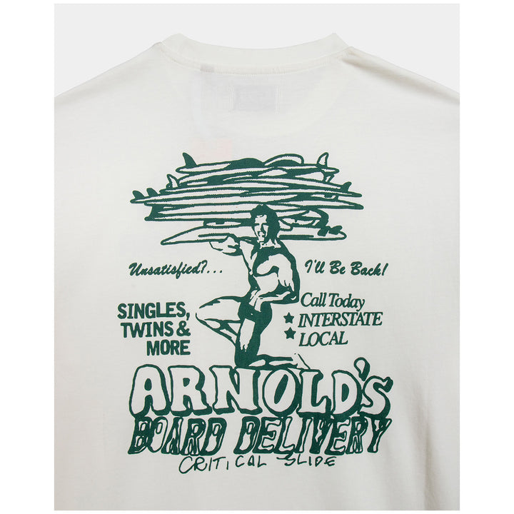 The Critical Slide Society Arnold T-Shirt - Men's Vintage White