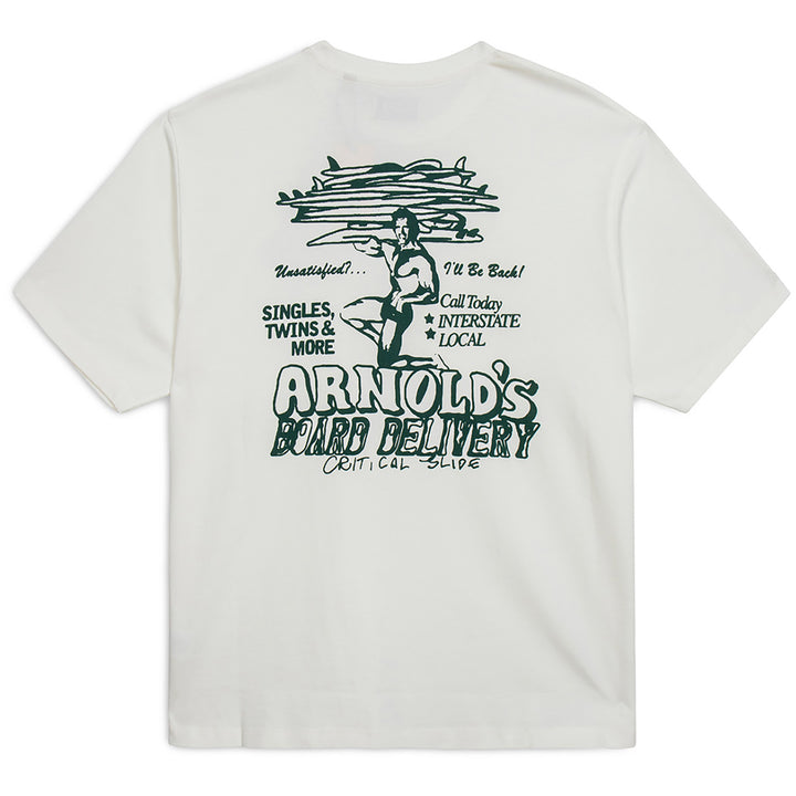 The Critical Slide Society Arnold T-Shirt - Men's Vintage White