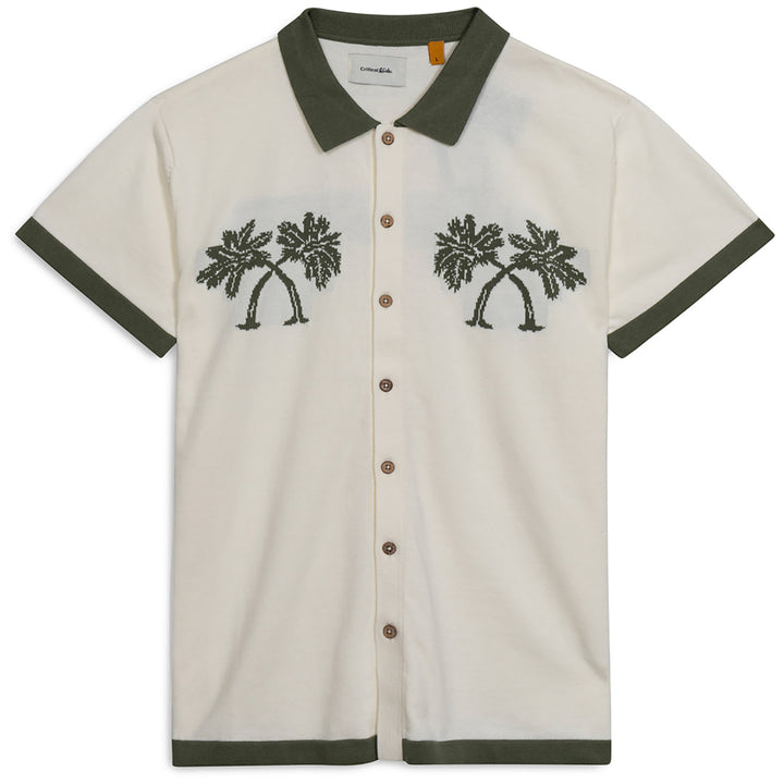 The Critical Slide Society Nice Knit Shirt - Men's Ecru