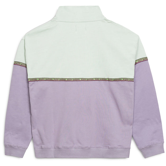 The Critical Slide Society Cogs 1/4 Zip Fleece - Men's Green Haze
