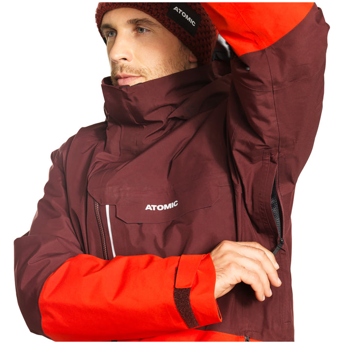 Atomic Redster 3L GORE-TEX Jacket - Men's Maroon/Red Racing
