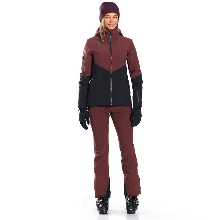 Atomic Snowcloud 2L Jacket - Women's Maroon/Black