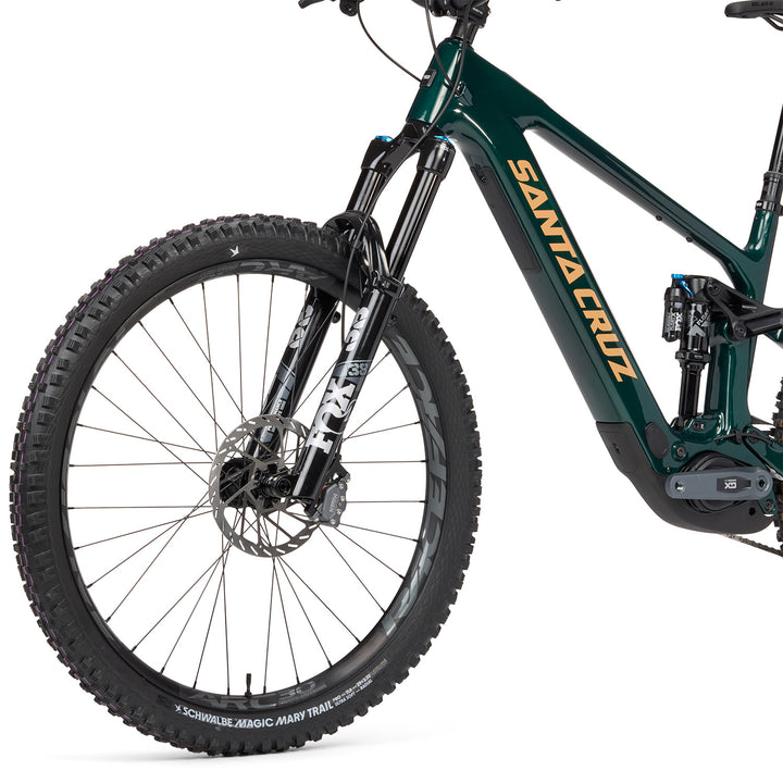 Santa Cruz Vala 1 C GX AXS E-Mountain Bike 2025 Midnight Green