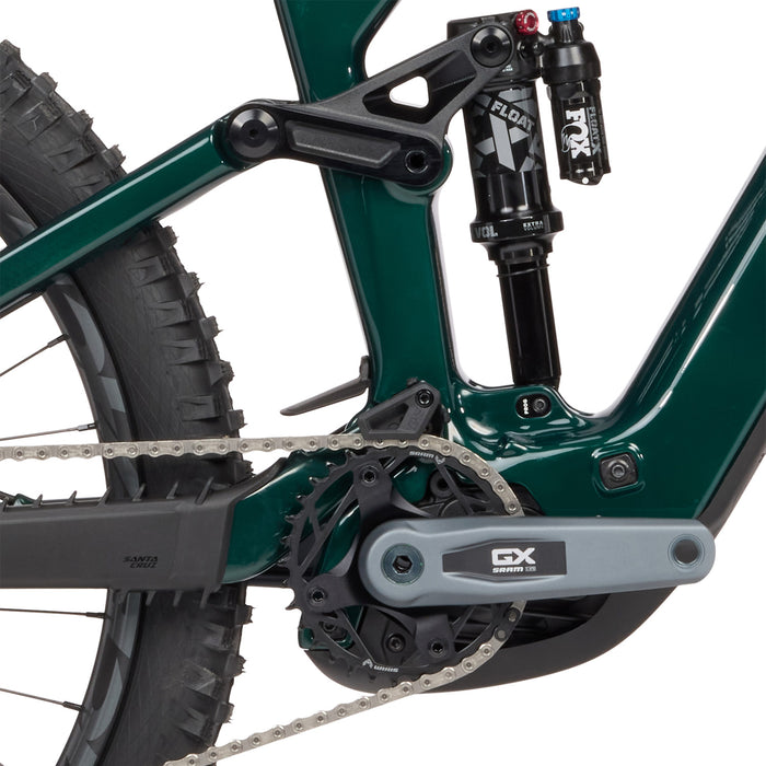 Santa Cruz Vala 1 C GX AXS E-Mountain Bike 2025 Midnight Green