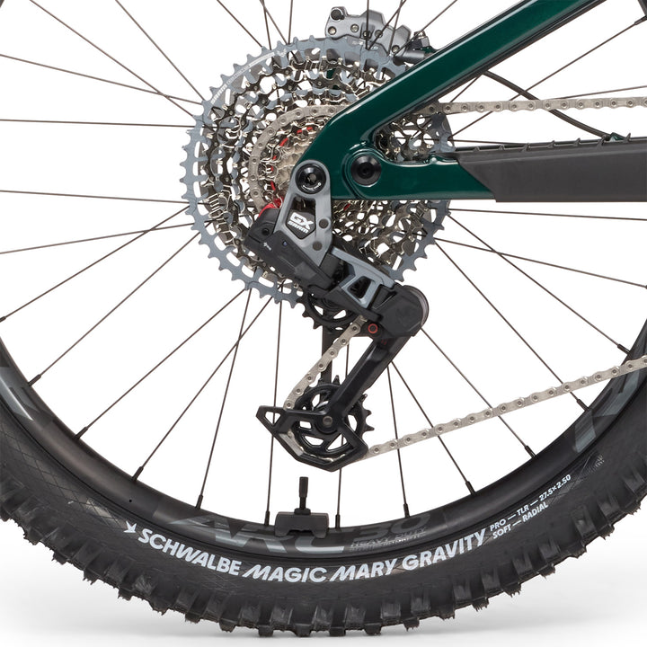 Santa Cruz Vala 1 C GX AXS E-Mountain Bike 2025 Midnight Green