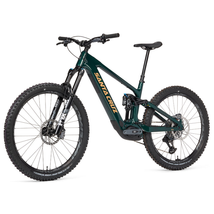 Santa Cruz Vala 1 C GX AXS E-Mountain Bike 2025 Midnight Green