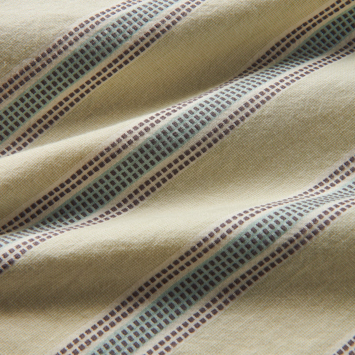 Roark Journey Short-Sleeve Shirt - Men's Stripe Seafoam