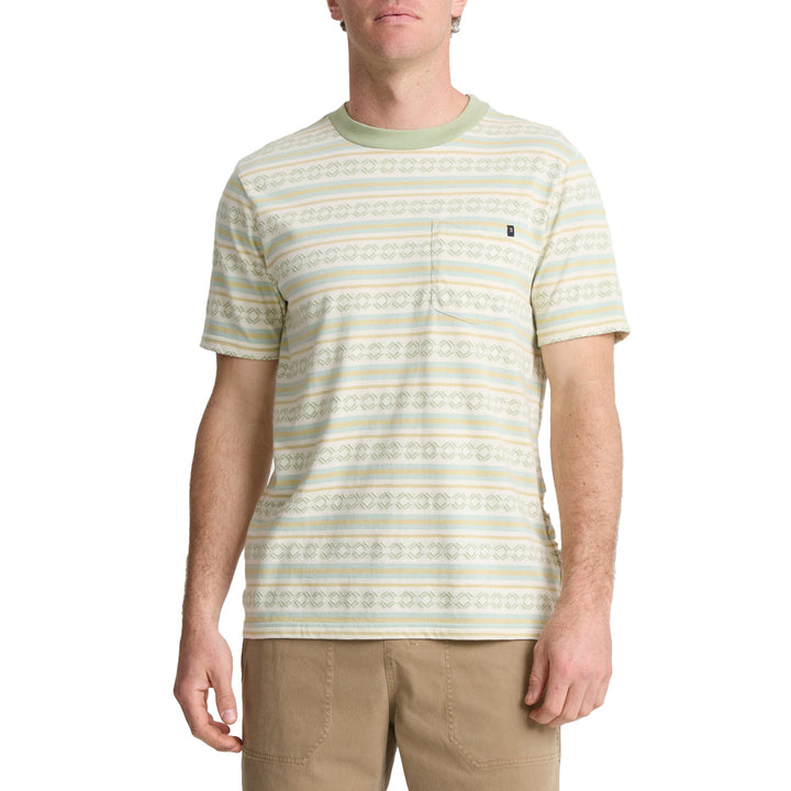 Roark Journey Jacquard Crew T-Shirt - Men's Seafoam