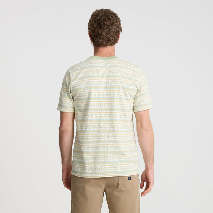 Roark Journey Jacquard Crew T-Shirt - Men's Seafoam