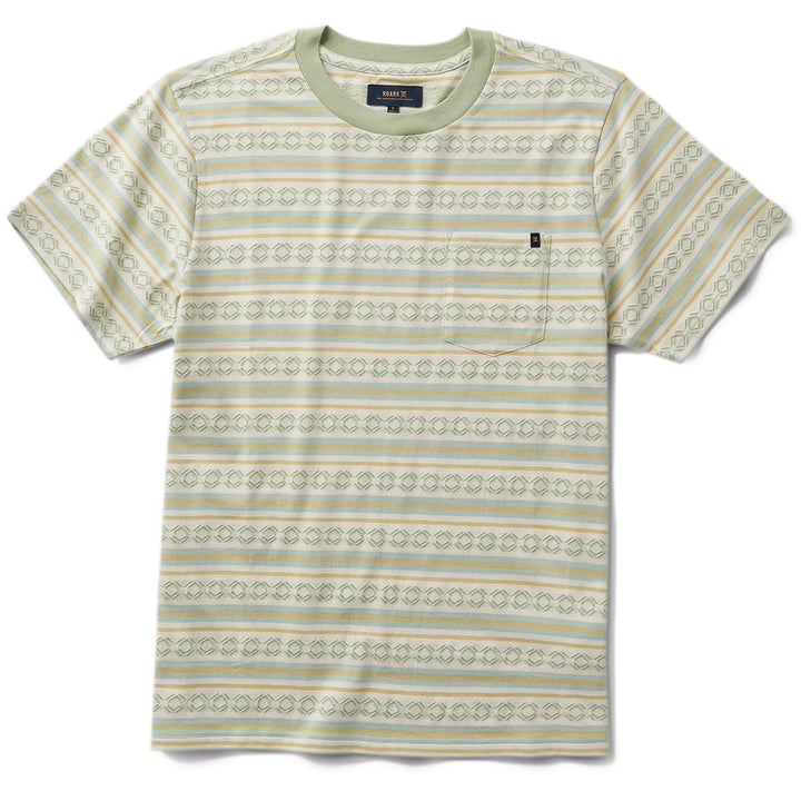 Roark Journey Jacquard Crew T-Shirt - Men's Seafoam