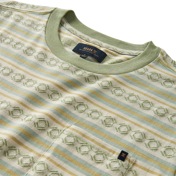 Roark Journey Jacquard Crew T-Shirt - Men's Seafoam