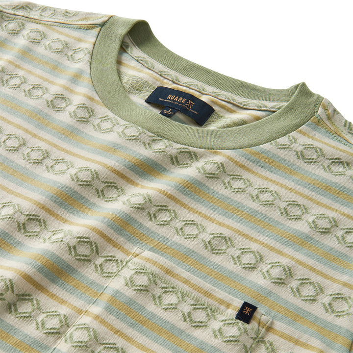 Roark Journey Jacquard Crew T-Shirt - Men's Seafoam