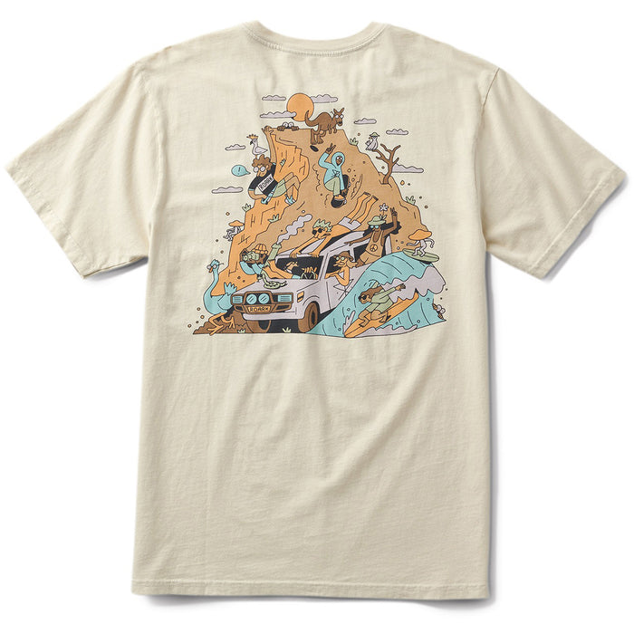 Roark Road Trip Club T-Shirt - Men's Ivory
