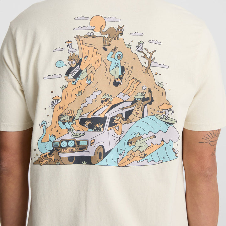 Roark Road Trip Club T-Shirt - Men's Ivory