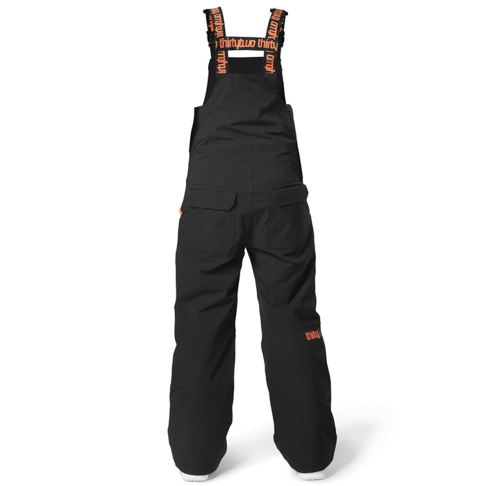 thirtytwo Basement Bibs - Boys' Black/Orange