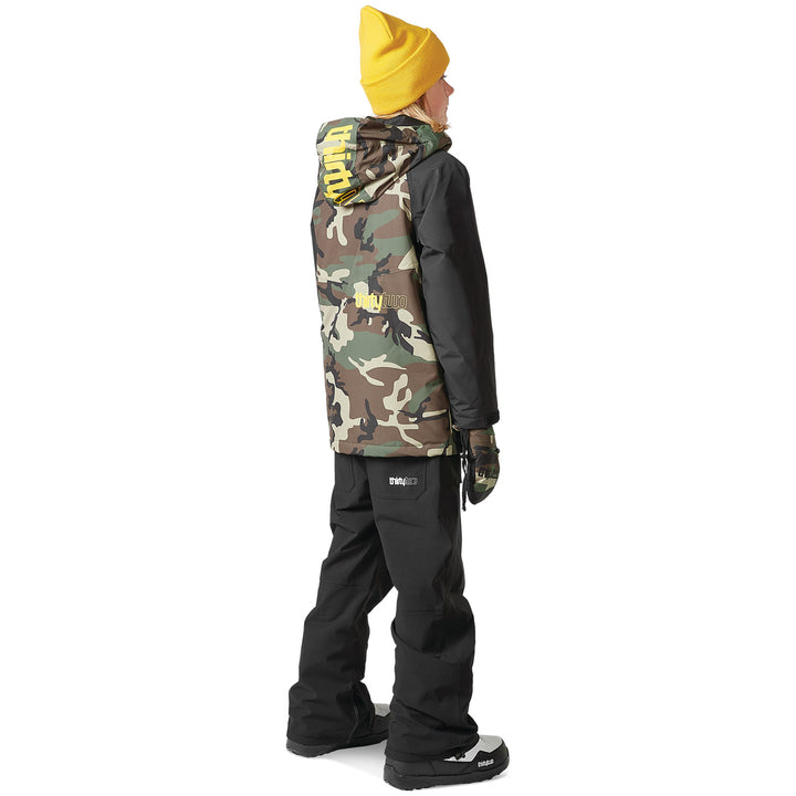 thirtytwo Grasser Insulated Jacket - Boys' Black/Camo