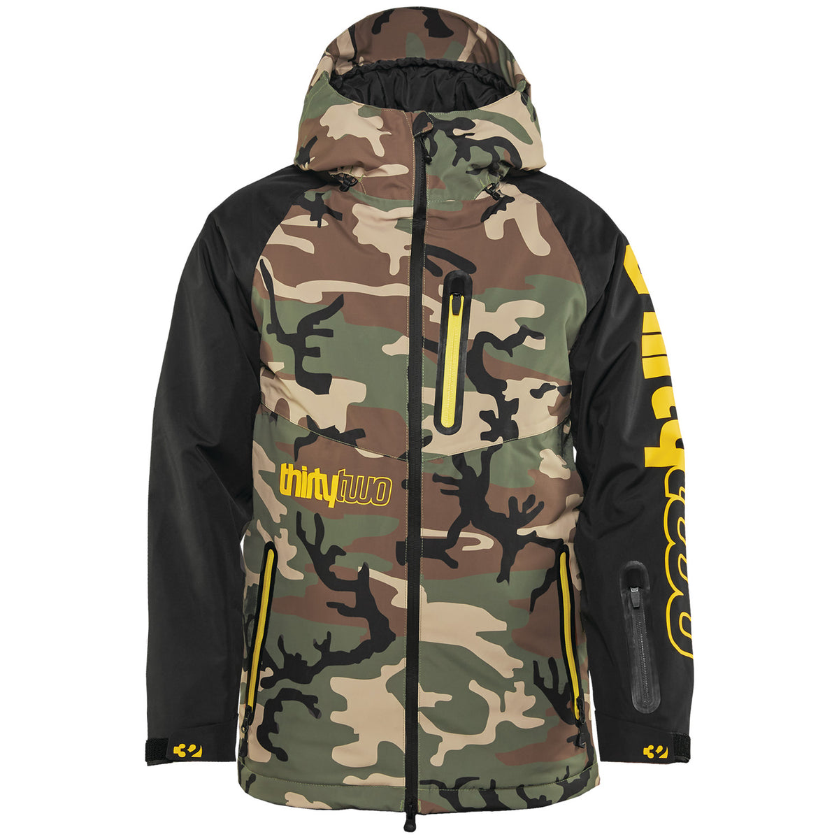 thirtytwo Grasser Insulated Jacket - Boys' Black/Camo