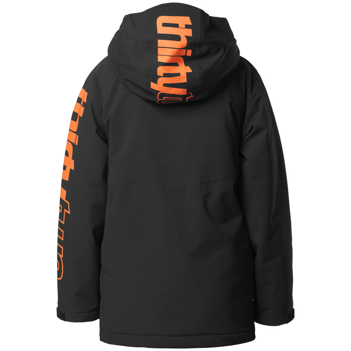 thirtytwo Grasser Insulated Jacket - Boys' Black/Orange