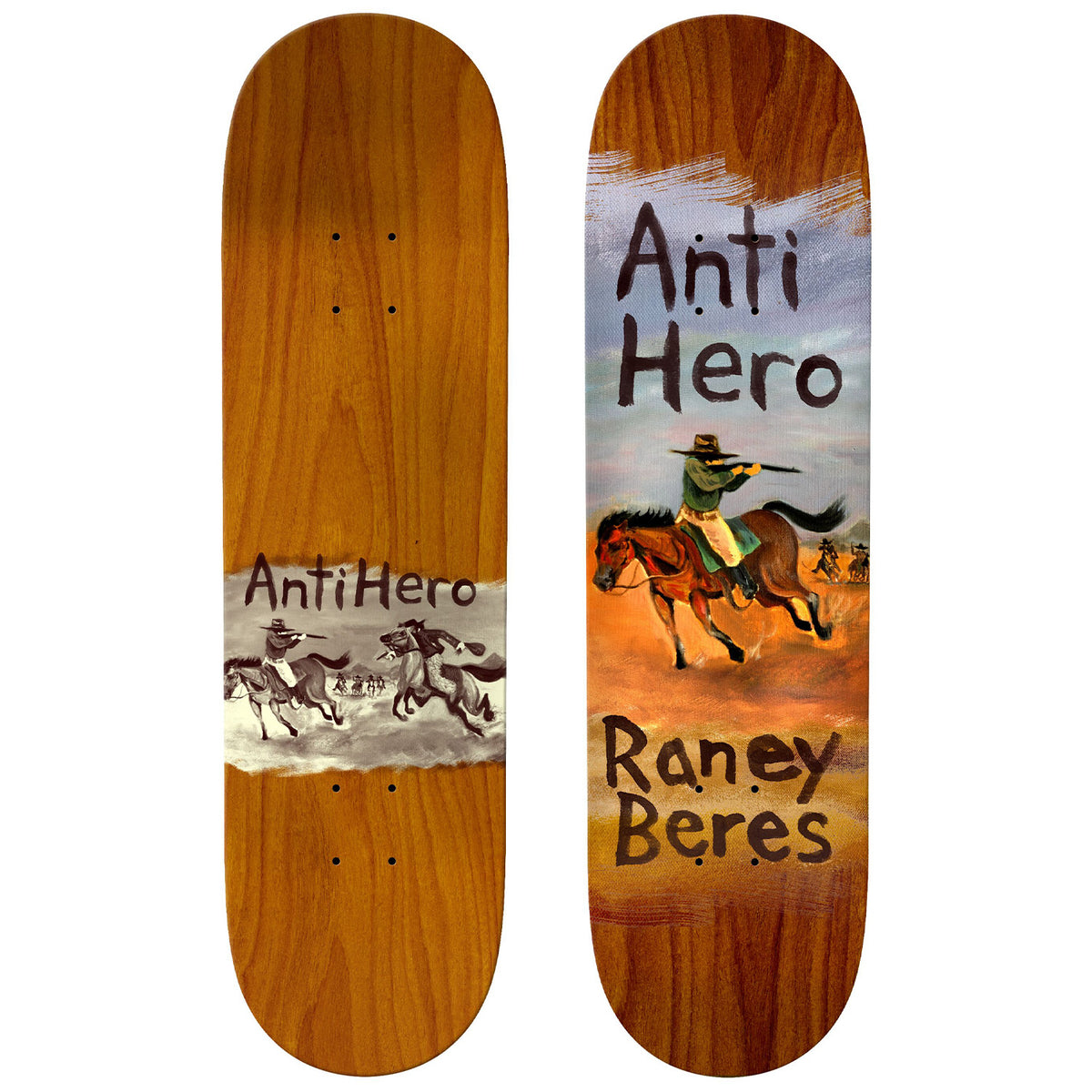 Anti Hero Raney Old West 8.4 Skateboard Deck