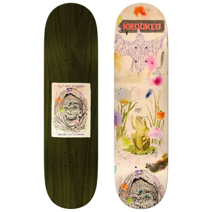 Krooked Kevin Emerson Guest Artist 8.5 Skateboard Deck