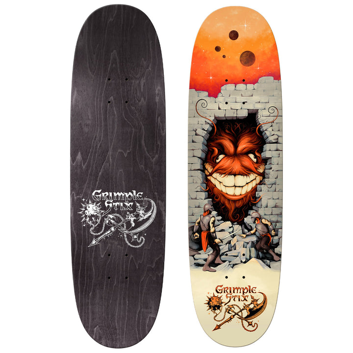 Anti Hero Grimple Stix Barbarians Team 8.75 Skateboard Deck
