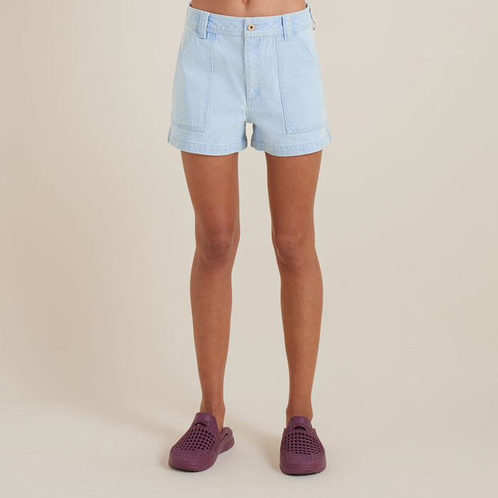 Roark HWY Shorts - Women's Light Bleached Denim