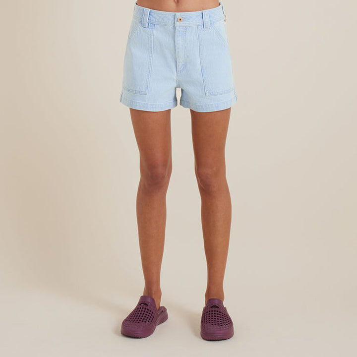 Roark HWY Shorts - Women's Light Bleached Denim