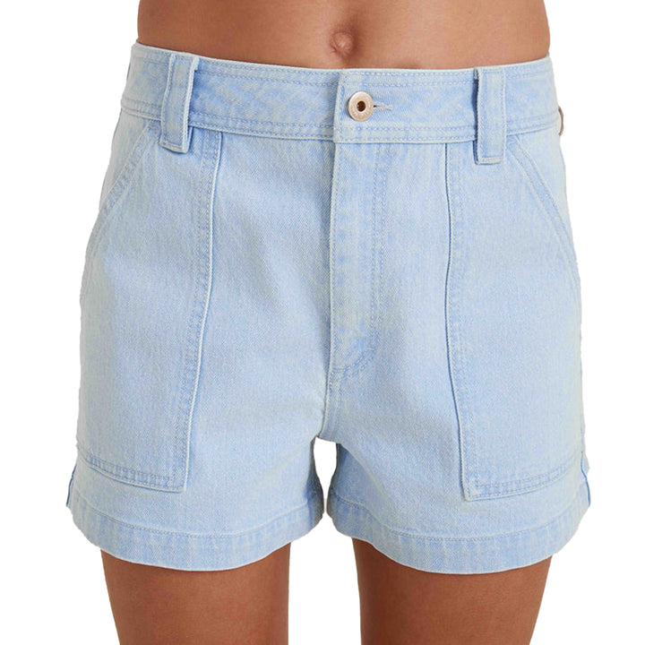 Roark HWY Shorts - Women's Light Bleached Denim