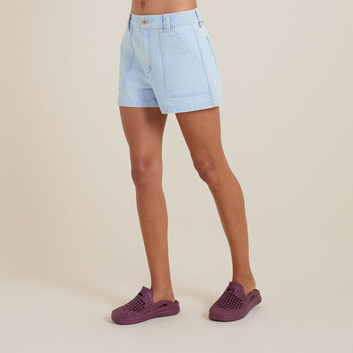 Roark HWY Shorts - Women's Light Bleached Denim