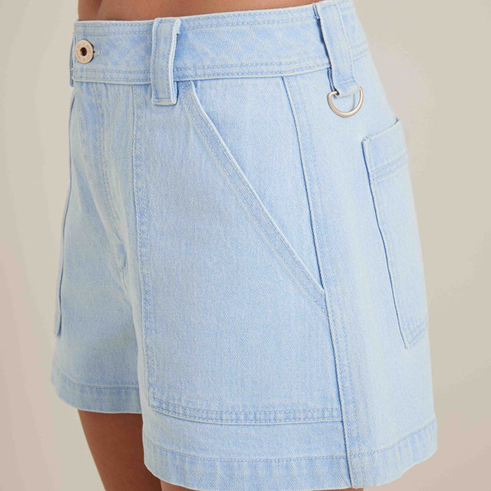 Roark HWY Shorts - Women's Light Bleached Denim