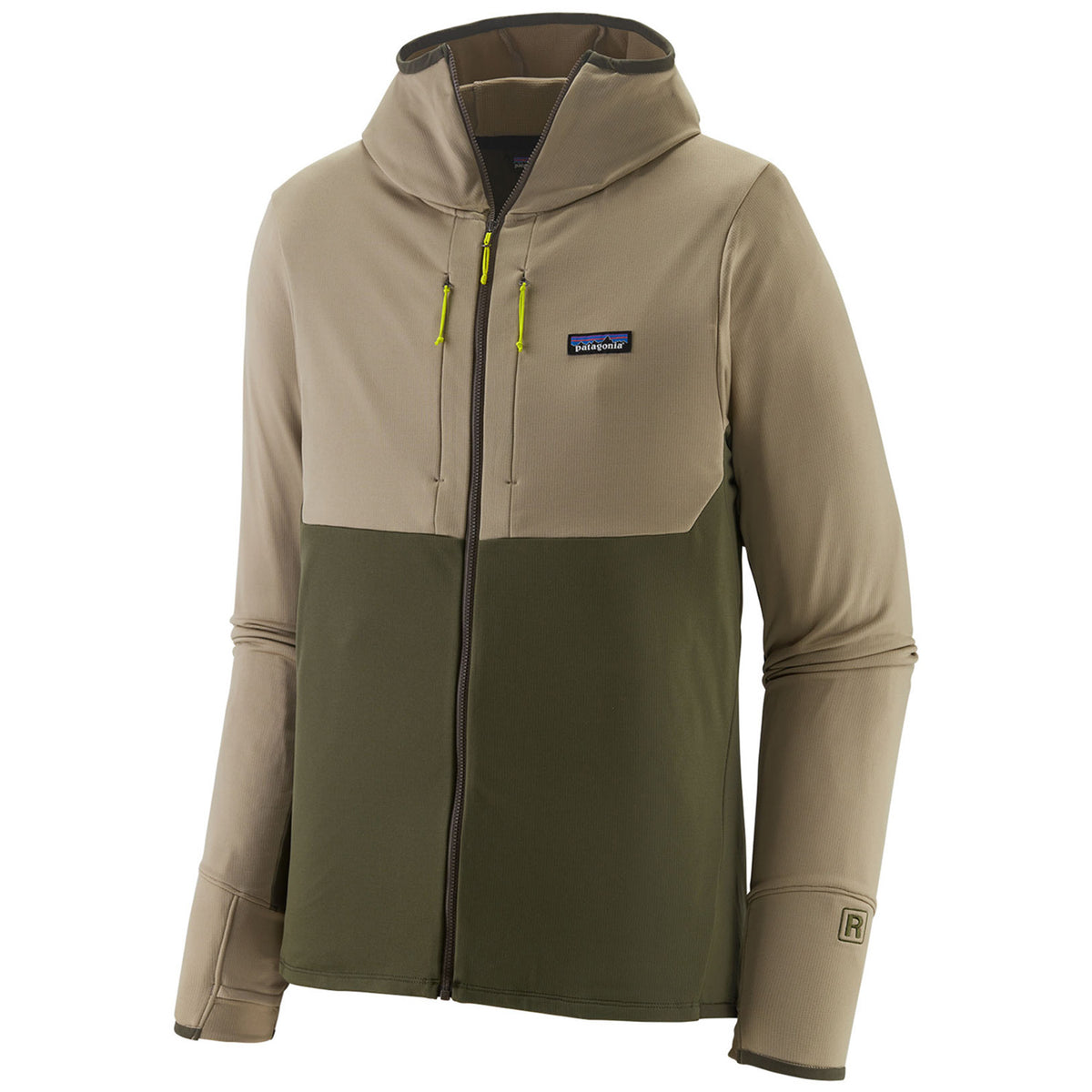 Patagonia R1 Thermal Full-Zip Hoodie - Men's Seabird Grey