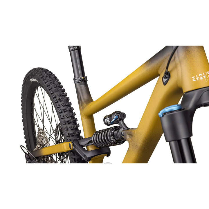 Specialized Status 2 170 Complete Mountain Bike 2025 Satin Harvest Gold Tint/Obsidian/Dune White