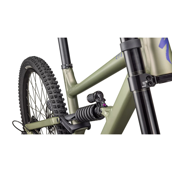 Specialized Status 2 170 DH Complete Mountain Bike 2025 Satin Metallic Spruce/Purple Haze