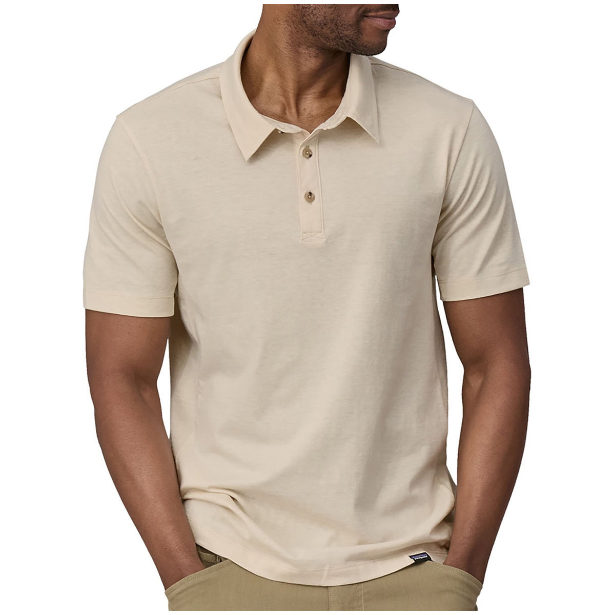 Patagonia Essential Polo - Men's Pumice