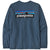 Patagonia Long-Sleeve P-6 Logo Responsibili-Tee T-Shirt - Men's Utility Blue
